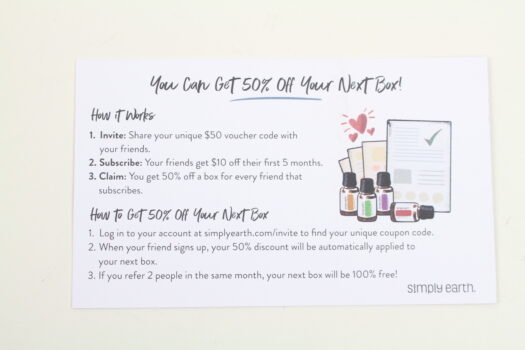 Next month's box
