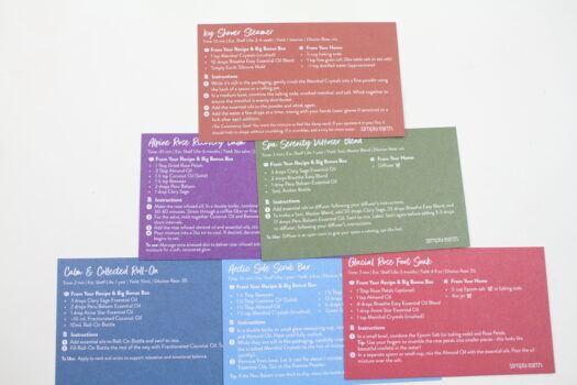 Recepe Cards