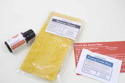 Harvest Glow Beeswax Tapers