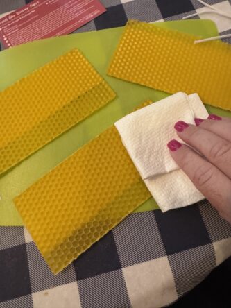 Harvest Glow Beeswax Tapers
