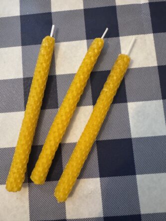 Harvest Glow Beeswax Tapers